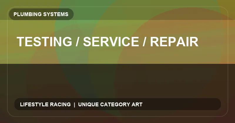Testing / Service / Repair